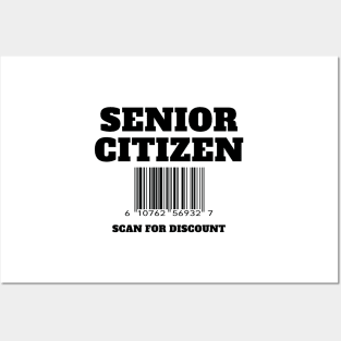 Senior Citizen Discount Posters and Art